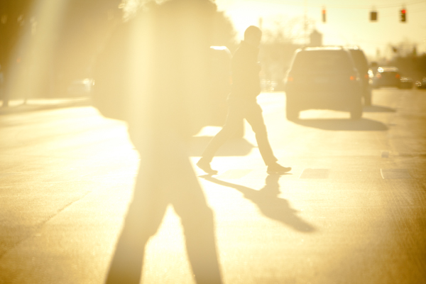 Detroit pedestrians