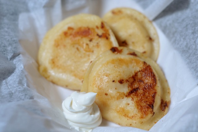 Pietrazyk Pierogi's. The original, with cheese and potato.