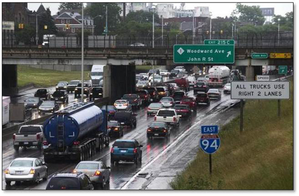 I-94 in Midtown