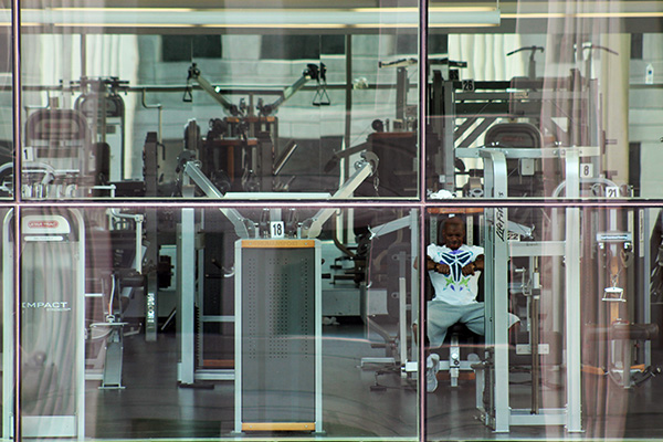 Transparency is an overriding theme of the downtown Y's architecture