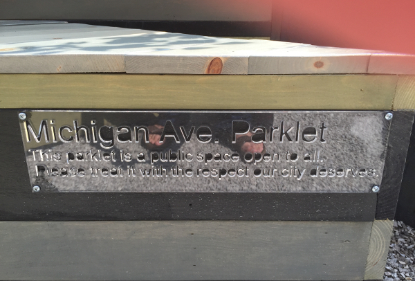 The Michigan Avenue Parklet