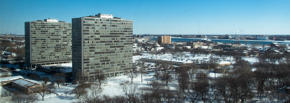 Lafayette Towers in Lafayette Park